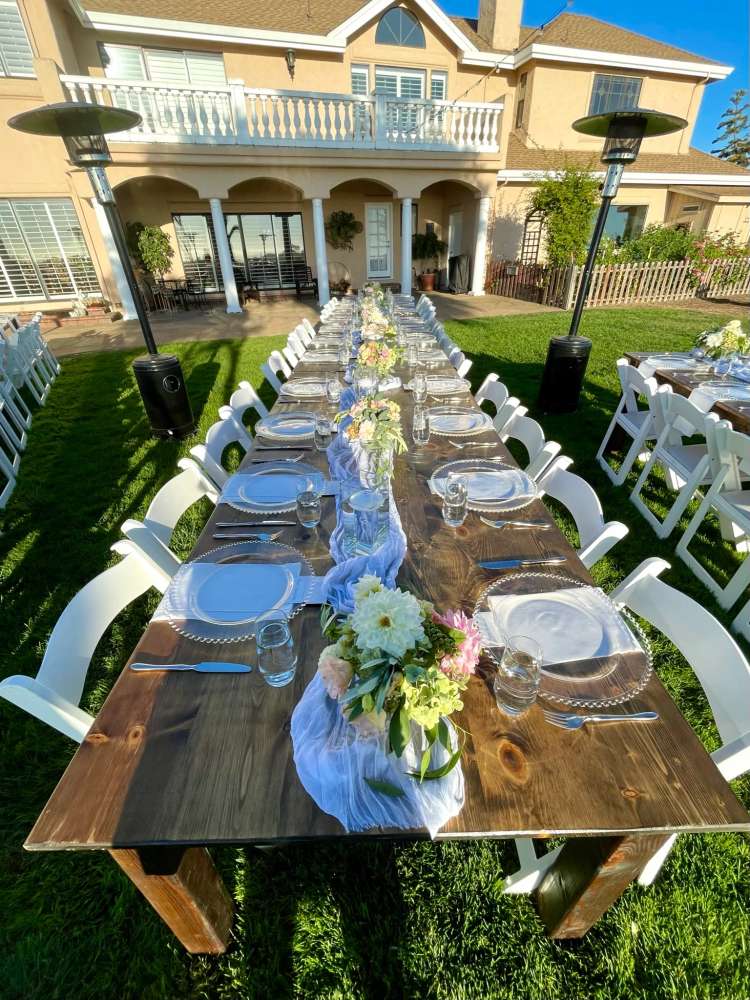 Farm Table Rentals and Wedding Planning